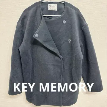 KEY MEMORY 키메모리 카마쿠라 멜톤 코트 네이비