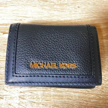 MICHAEL KORS 블랙 3단 폴더형 지갑