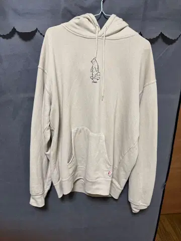 coen 베이지 후드티 X-LARGE