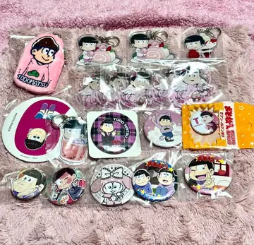 오소마츠 6쌍둥이 마츠노 토도마츠 굿즈 묶음 판매