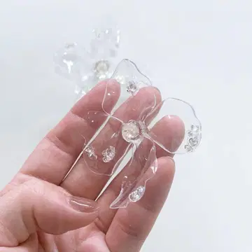 liqui 안개꽃 라젬 귀걸이 (귀찌 변경)