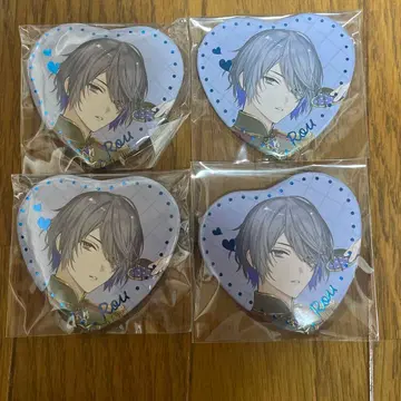 니지산지 Melty Valentine 코야나기 로우 금박 캔뱃지