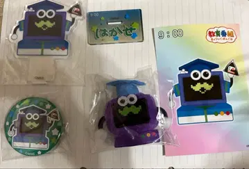 교육 방송 인형 배지 아크릴 스탠드 캔뱃지 하카세 세트