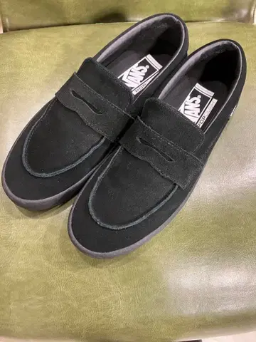 vans 스케이트보딩 로퍼 26 블랙 한 번 사용