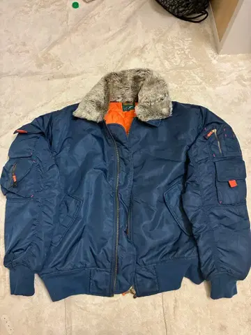 90s 플라이트 자켓 MA-1 USA제 리버서블