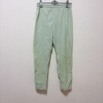라이트 그린 캐주얼 팬츠