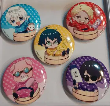 도즈루사 극락탕 캔뱃지 5인 세트