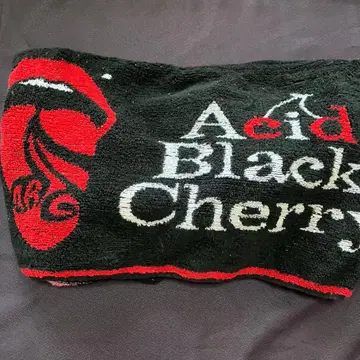 Acid Black Cherry 후드 타월