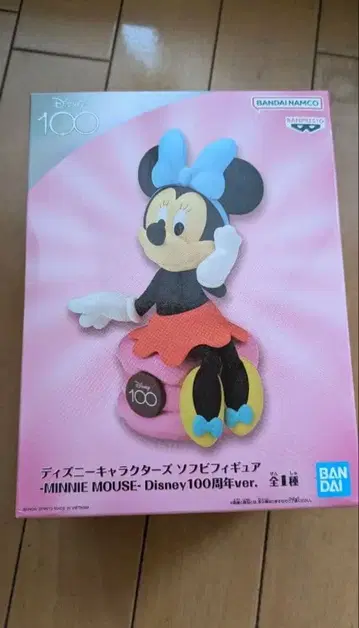 미니 마우스 소프트 비닐 피규어 Disney 100주년