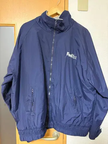 FedEx 나일론 자켓 네이비