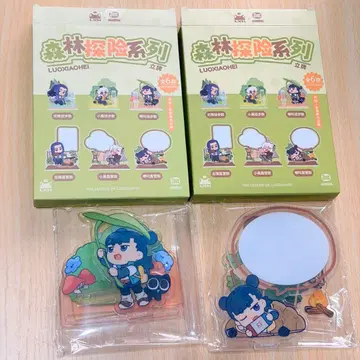 라 샤오헤이셴지 나탁 나찰 아크릴 스탠드 2개 세트