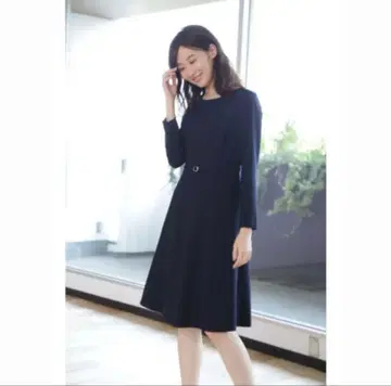 네이비 A라인 원피스