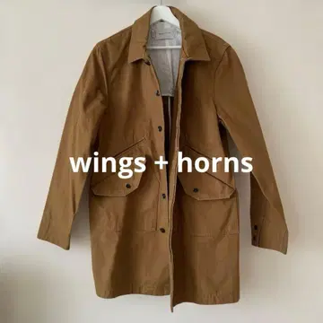 wings+horns 트렌치코트 코트 아우터