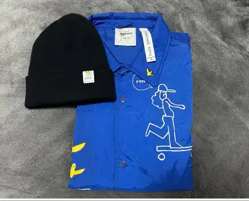 MARK GONZALES 자켓 니트 모자 세트