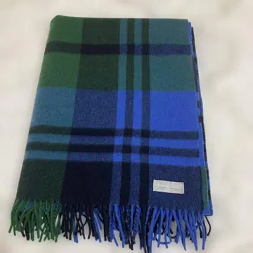 조슈아 에리스 프라이머리 블랙워치 캐시미어 대형 스톨