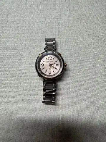 Citizen Eco-Drive 실버 아날로그 시계