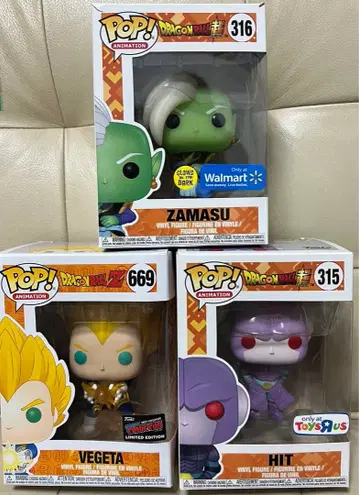 Funko pop 드래곤볼 Z 피규어 세트 한정판