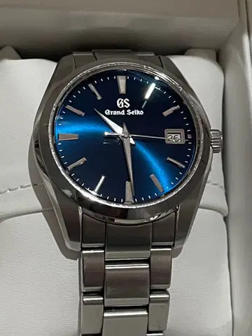 Grand Seiko 블루 손목시계(쿼츠)