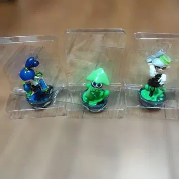 스프라툰 amiibo 호타루 보이 오징어 3종 세트