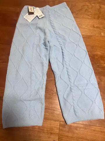 PAUL & JOE 스카이블루 룸웨어 M 사이즈 칠부~롱 바지