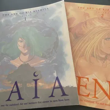 마미야 키아 화집 2권 세트