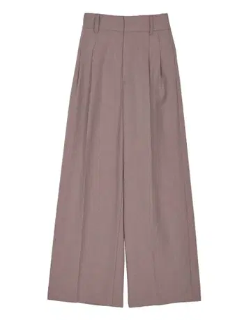 LOOSE STRAIGHT TUCK PANTS