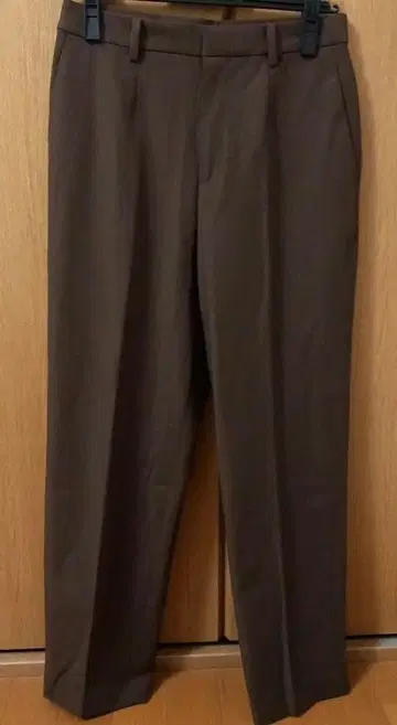 UNIQLO 유니클로 스마트 앵클 팬츠 450606 브라운