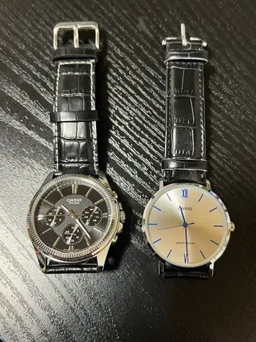 CASIO 손목시계 2개 세트