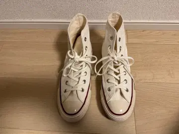 컨버스 하이컷 스니커즈 화이트