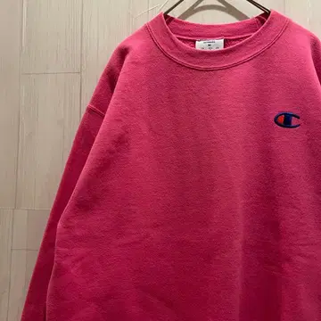 챔피온 ECO 구제 의류 자수 로고 챔피온 맨투맨 구제 의류 M