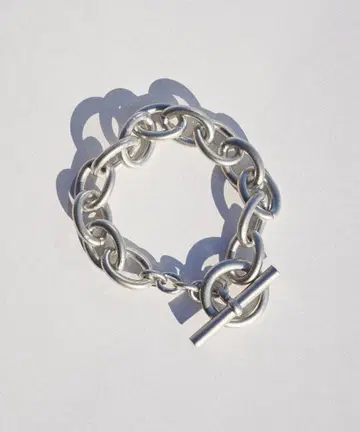 PUBLIC TOKYO 실버 체인 팔찌