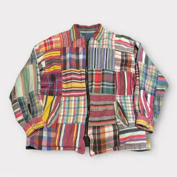 80~90s JOUJOU AMERICA'S 패치워크 자켓