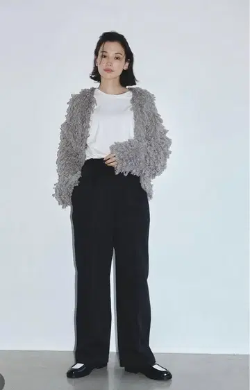 스타일링 루프얀 가디건 그레이