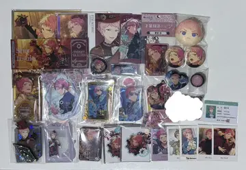 앙스타 아츠키 슈 아크릴 스탠드 중국 린라이 캔뱃지 굿즈 묶음 판매 세트