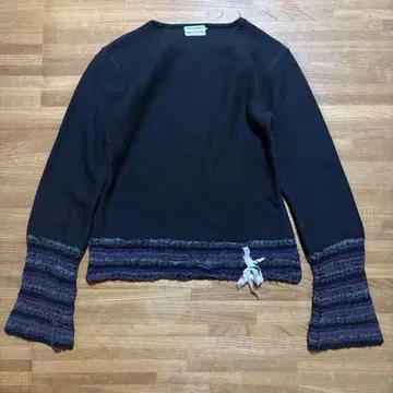 필로소피 알베르타 페레티 이탈리아제 긴팔 니트 블랙 M