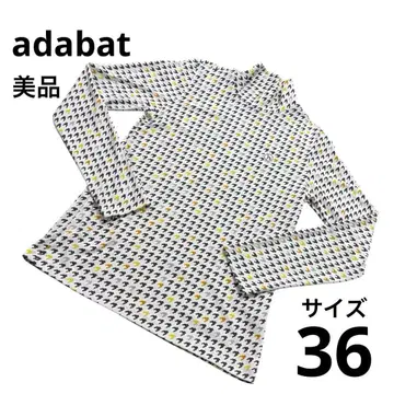 [ 새상품급 ] ADABAT 긴팔 하이넥 모크넥 골프웨어 사이즈 36