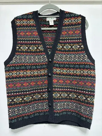 L.L.Bean 100% 울 슬리브리스 베스트