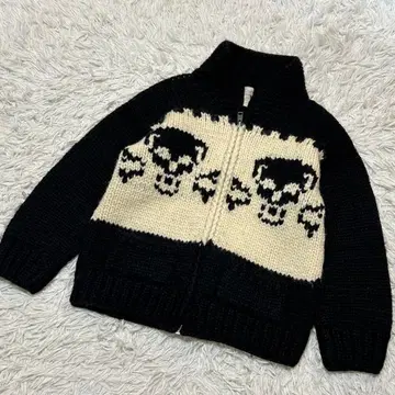 코위찬 자켓 스컬 코위찬 스웨터 80s 90s 코위찬 니트