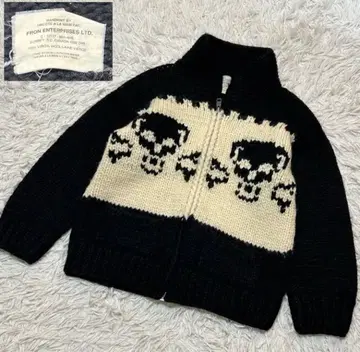 코위찬 자켓 스컬 코위찬 스웨터 80s 90s 코위찬 니트