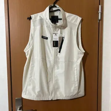 DUNLOP COLLECTION 메쉬 절개 베스트 아이보리