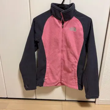 THE NORTH FACE 플리스 자켓 핑크 네이비