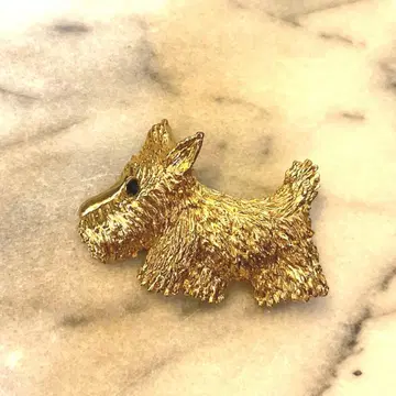 귀여워! 스코티시 테리어 브로치