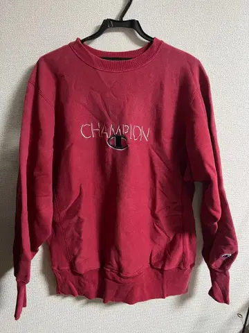 Champion 리버스 위브 맨투맨 L 버건디