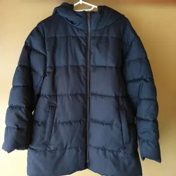 사만사 모스2 네이비 패딩 자켓