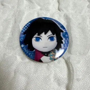 귀멸의 칼날 미니대원 캔뱃지 토미오카 기유