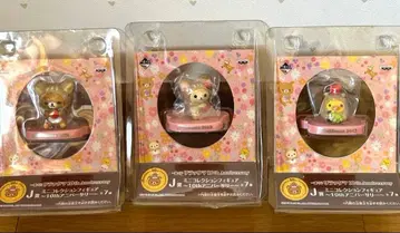 [ 미개봉 ] 리락쿠마 10th 기념일 미니 컬렉션 피규어 3종