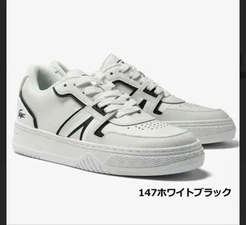 LACOSTE 147 화이트 블랙 23cm