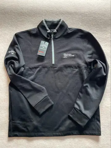 callaway 캘러웨이 하프 지퍼 풀오버 플리스 M 골프