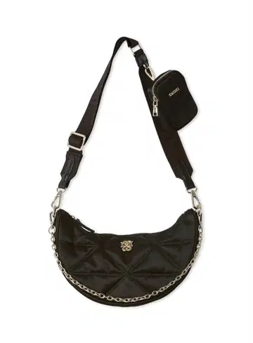 SNIDEL WEB 한정판 멀티웨이 문 백 BLK