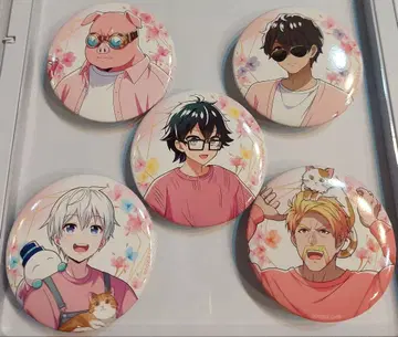 도즈루사 마네키네코 캔뱃지 5인 세트 A